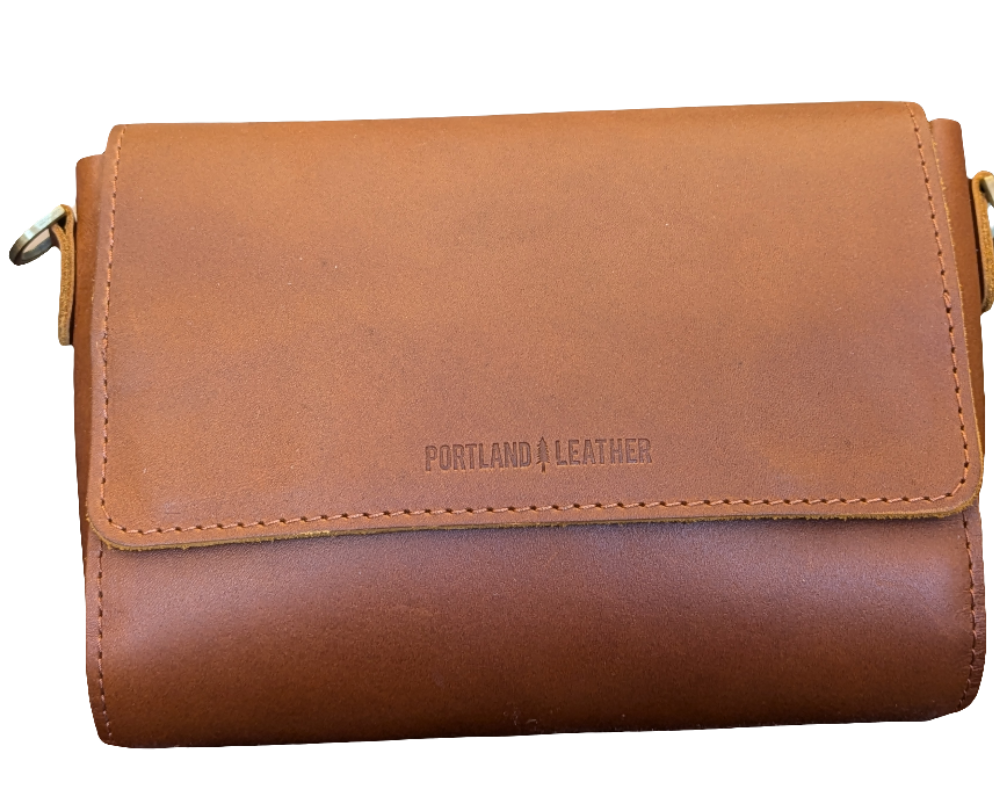 Portland Magnetic Leather Bag