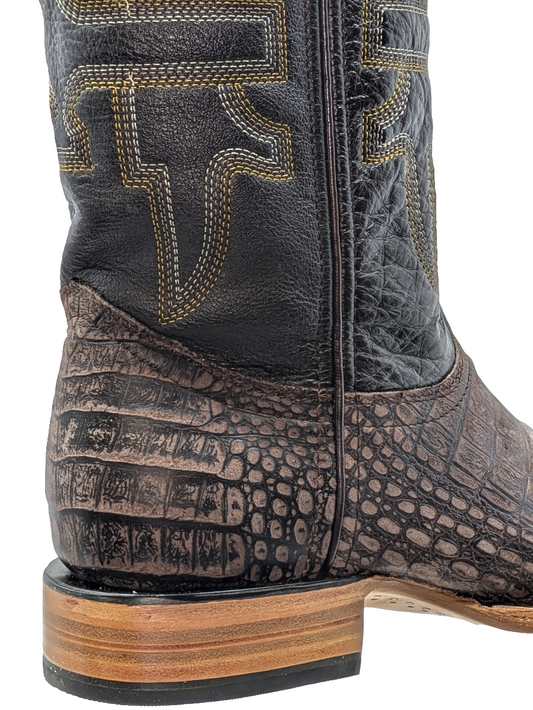 Johnson Distressed Brown Men's Western Boots