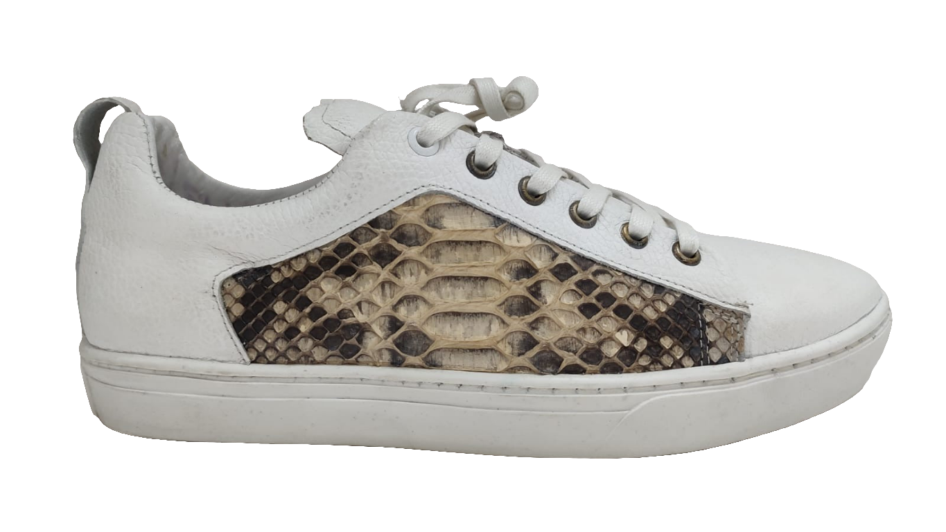 Python Sneakers in Brown. Made to Order.